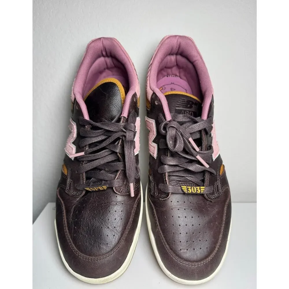 New Balance 480 x 303 Boards x Jeremy Fish Silly Pink Bunnies Size 14